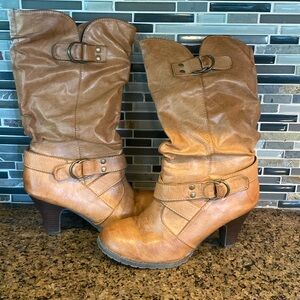Womens Small heel boots